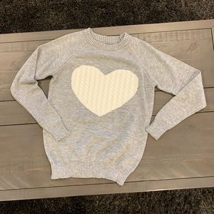 Heart Sweater NWOT